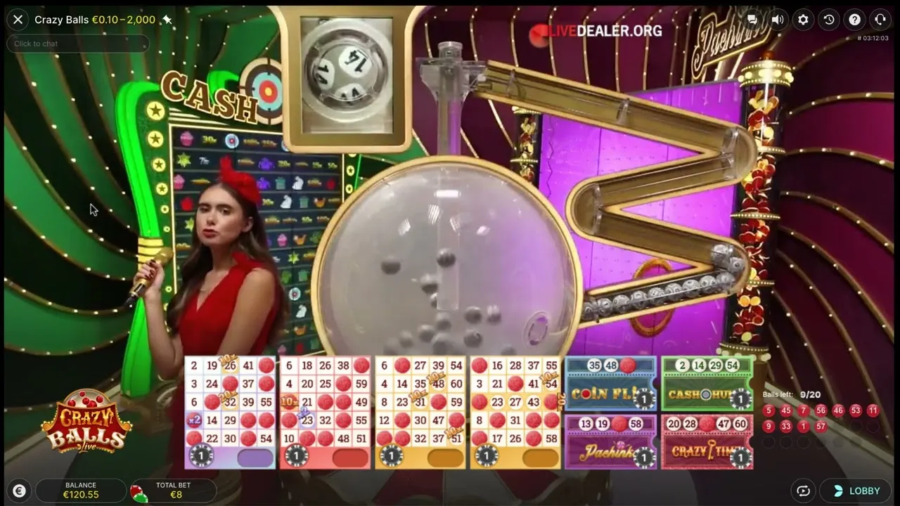 Como jogar Crazy Balls na ABC999